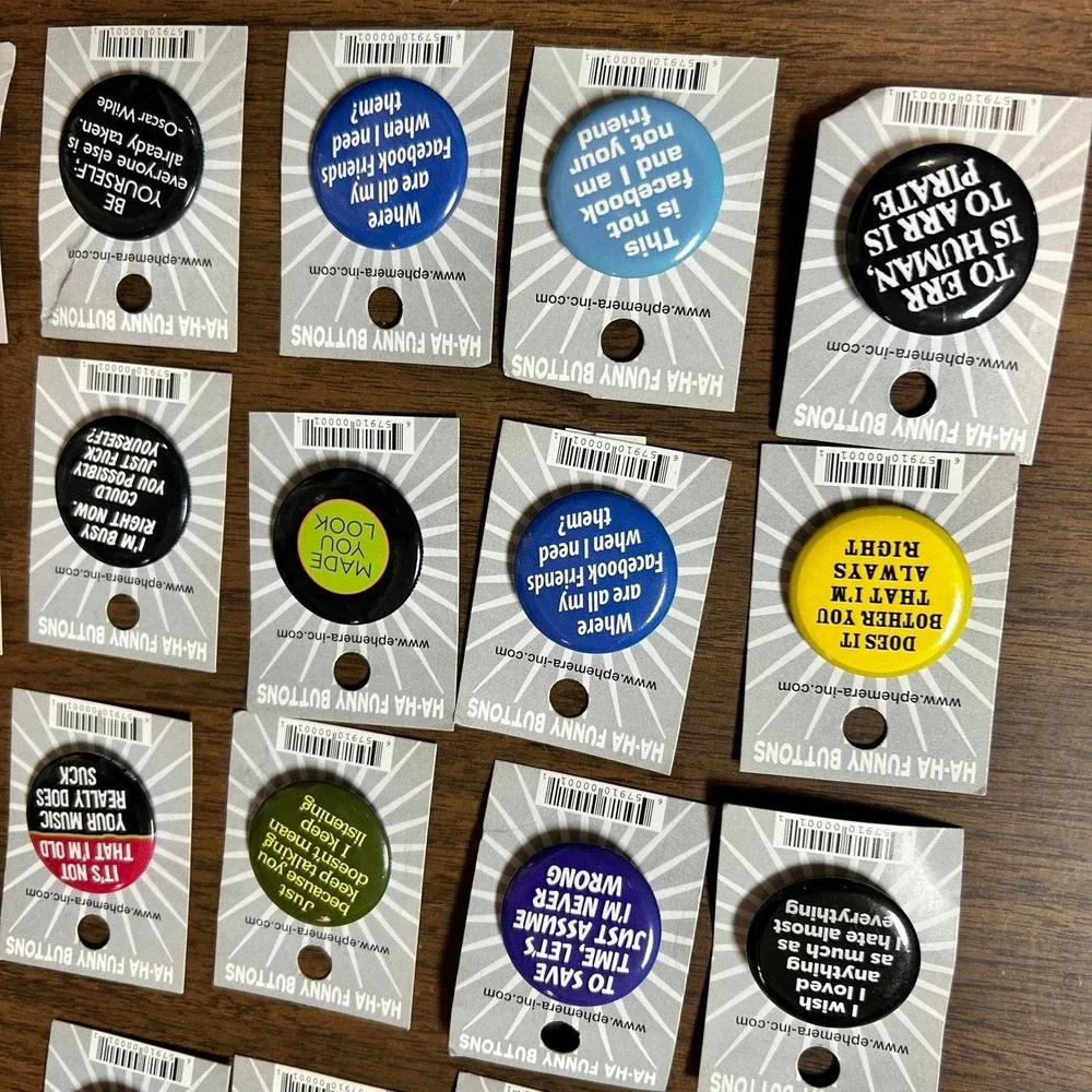 Ephemera style ask cards